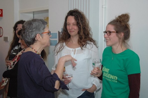 Intensive Gespräche beim Neujahrsempfang