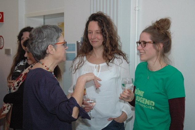 Intensive Gespräche beim Neujahrsempfang