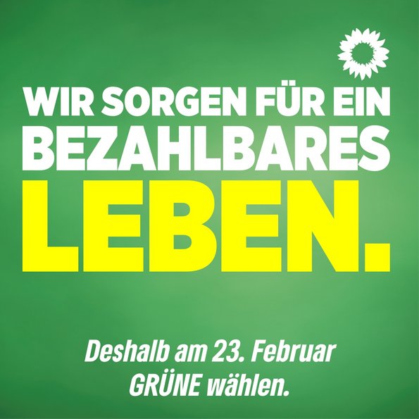 Wir sorgen für ein bezahlbares Leben.
